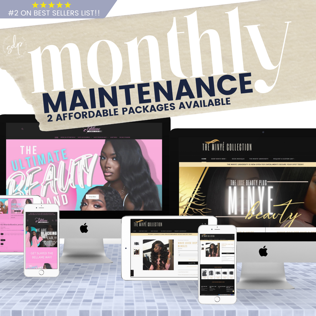 Monthly Brand Maintenance Packages